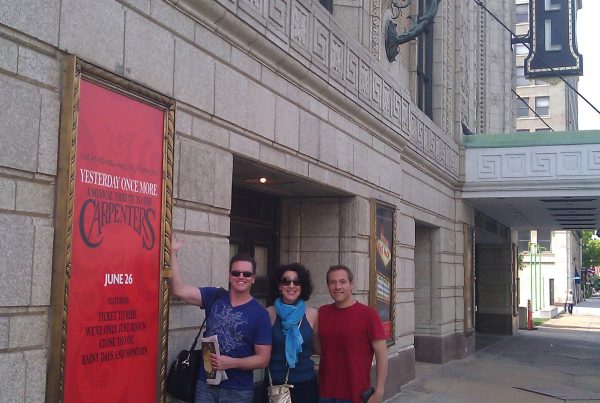 With producer Jim Brickman at St Louis Premiere