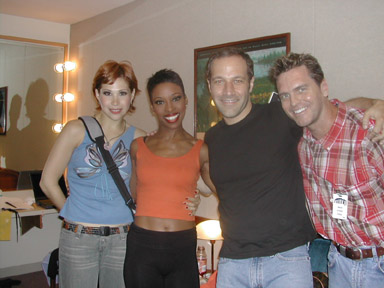 With the stars of Chicago