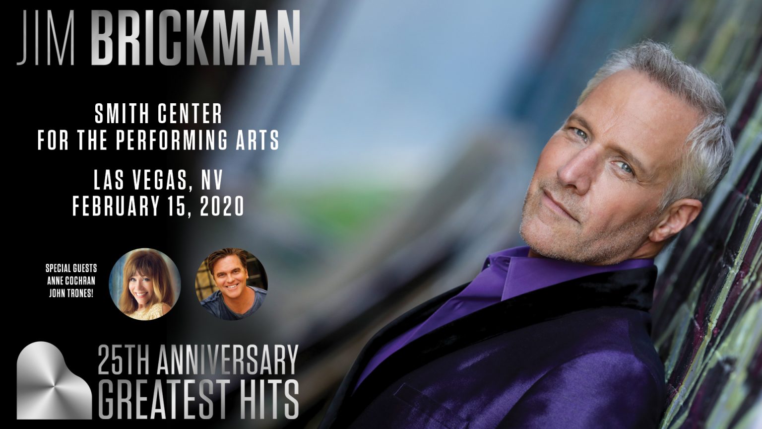 John joins Jim Brickman in Las Vegas for 3 concerts and the “Brickman