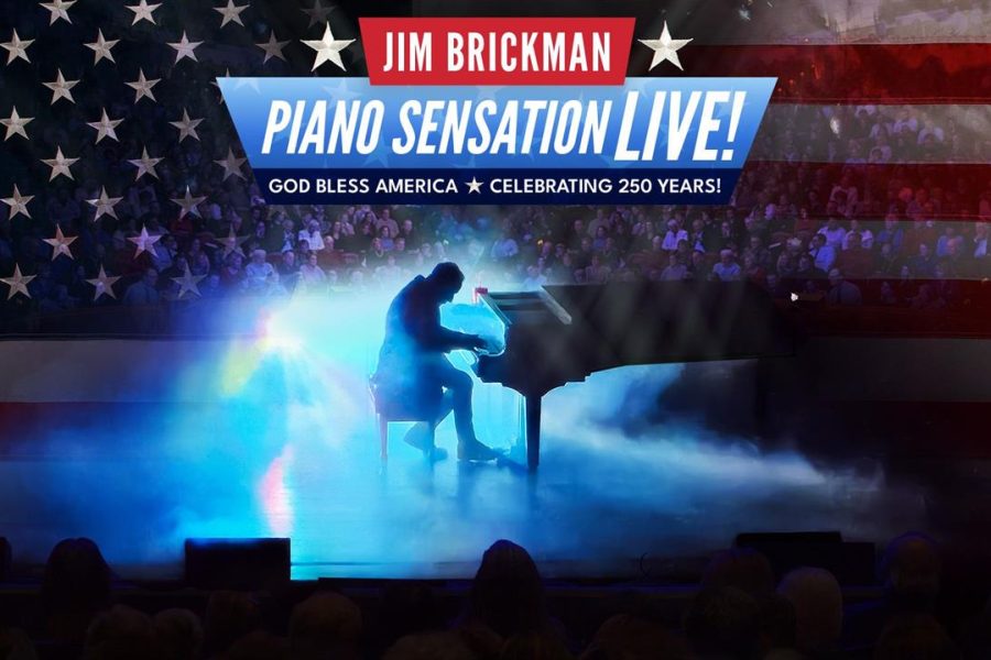 Show poster for Jim Brickman, Piano Sensation Live!